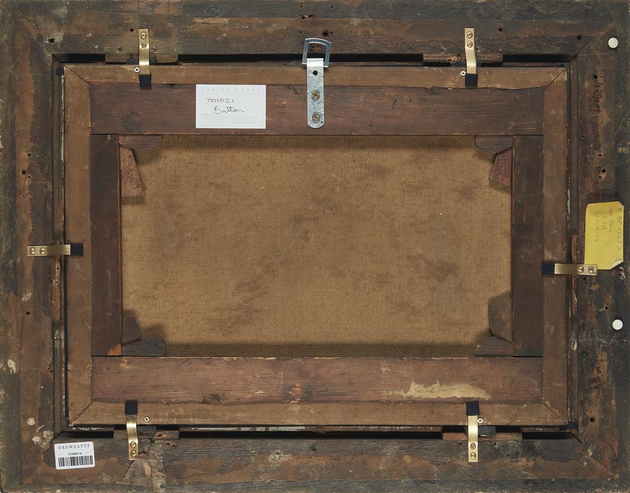 Artwork by Joseph-Laurent Malaine, STILL LIFE OF ROSES, LILAC, AND OTHER FLOWERS IN A VASE ON A STONE LEDGE, Made of Oil on canvas