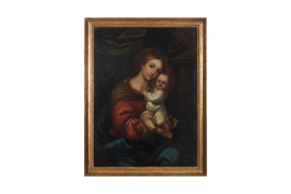 Italian School, 18th Century | Madonna and Child Oil on Canvas (18th ...
