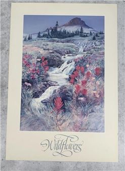 Mary Beth Percival Wildflowers Poster Print - Mary Beth Percival