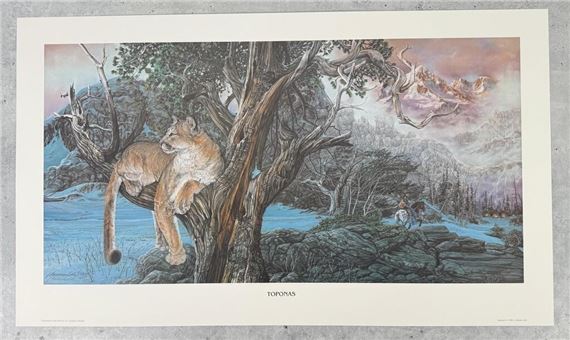 Julie Kramer Cole Toponas Print by Julie Kramer