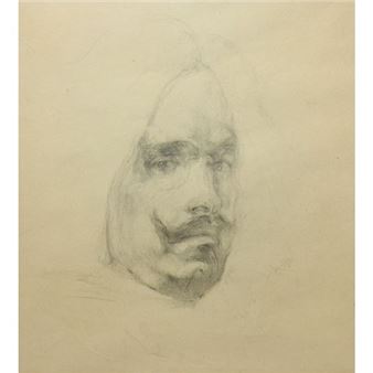 From a self-portrait by Velasquez, 2002 - Manlio Sacco