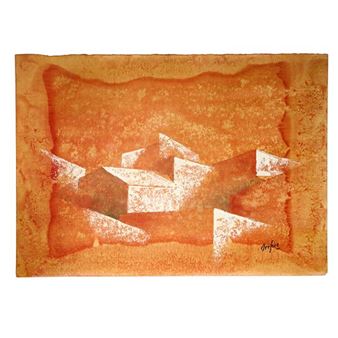 Abstract composition The roofs - Orefice Giorgio