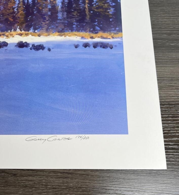 Gary Carter | Gary Carter In The Yellowstone Print | MutualArt