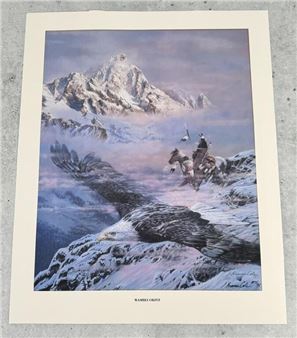 Julie Kramer Cole Wambli Okiye Print - Julie Kramer