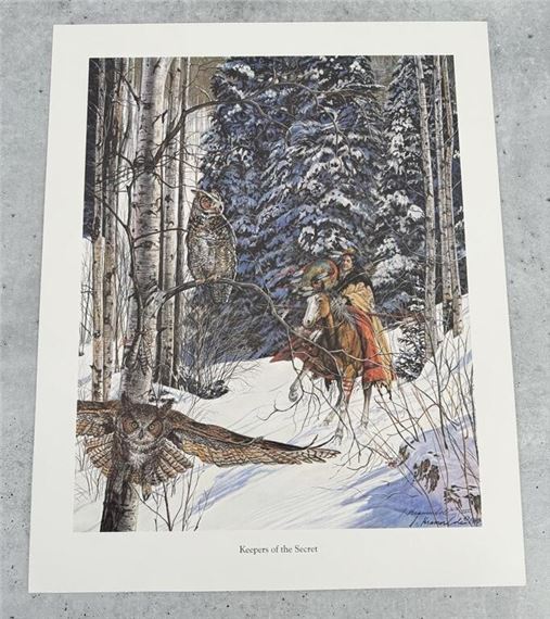 Julie Kramer Cole Keepers Of The Secret Print by Julie Kramer