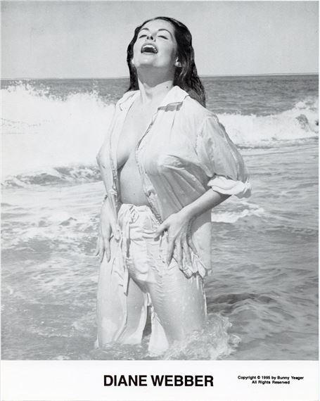 Original BUNNY YEAGER Pin-Up Litho Archives DIANE WEBBER by Bunny Yeager