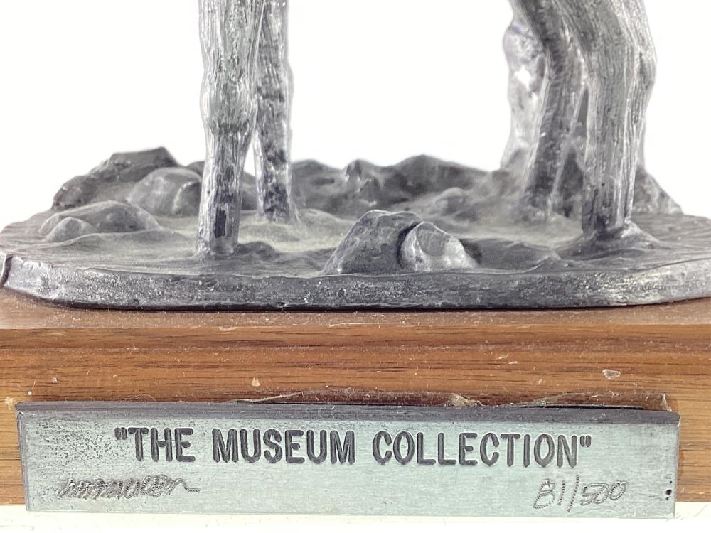 Michael Ricker | Michael Ricker L/e Pewter Moose Figurine (1990 ...