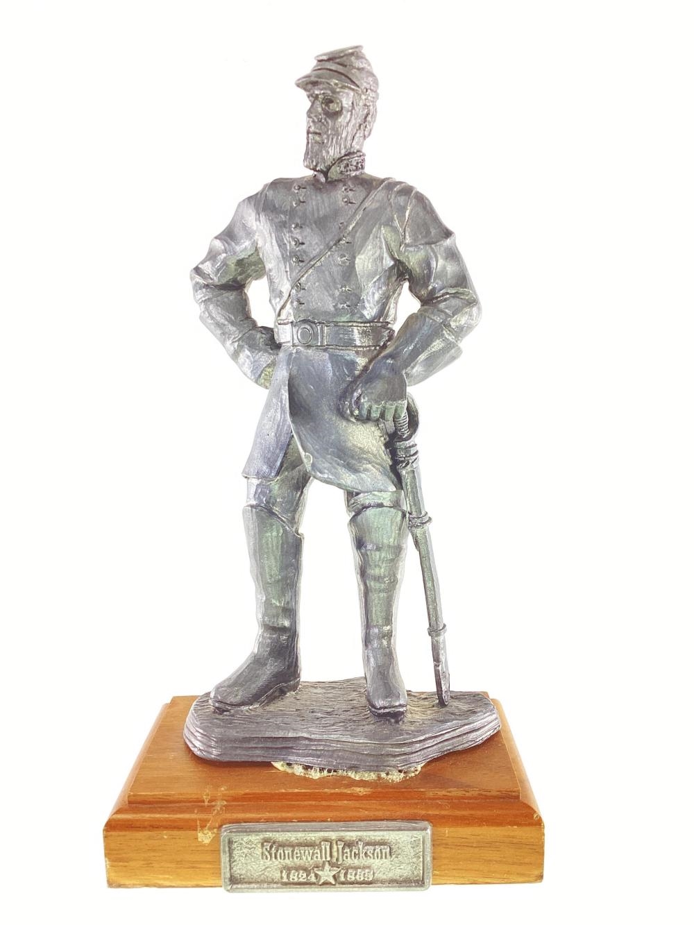 Michael Ricker | Michael Ricker L/e Pewter Stonewall Jackson Figure ...