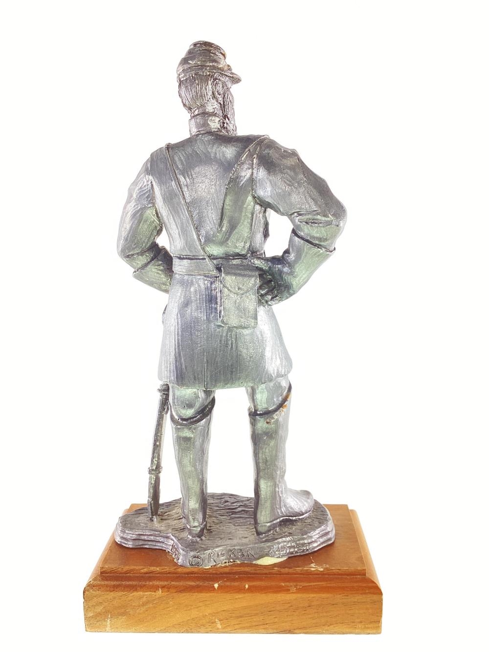 Michael Ricker | Michael Ricker L/e Pewter Stonewall Jackson Figure ...