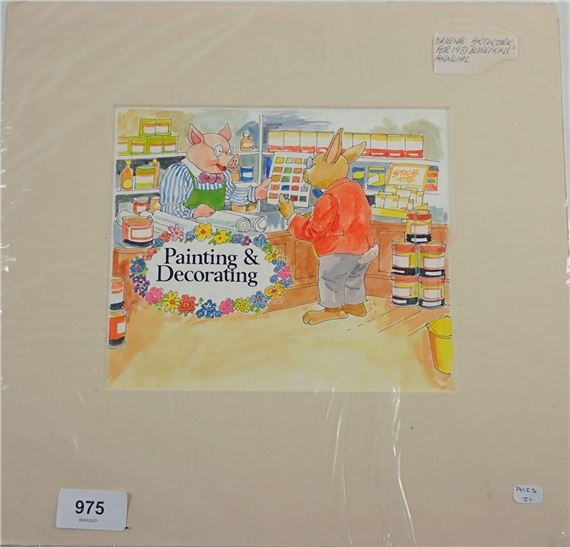 Edgar Hodges -  for Bunnykins annual, written by Eve Summer - Edgar Hodges