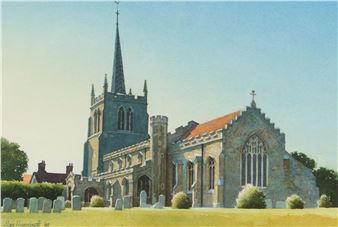 STUDY OF A CHURCH - Alan Hunnisett