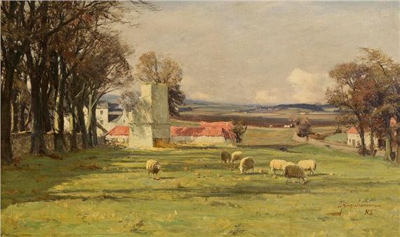 Springtime (1883 by David Farquharson, 1883