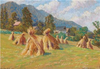 PO ŻNIWACH W KASINCE MAŁEJ - Ludwik z Dołku Lipowczan