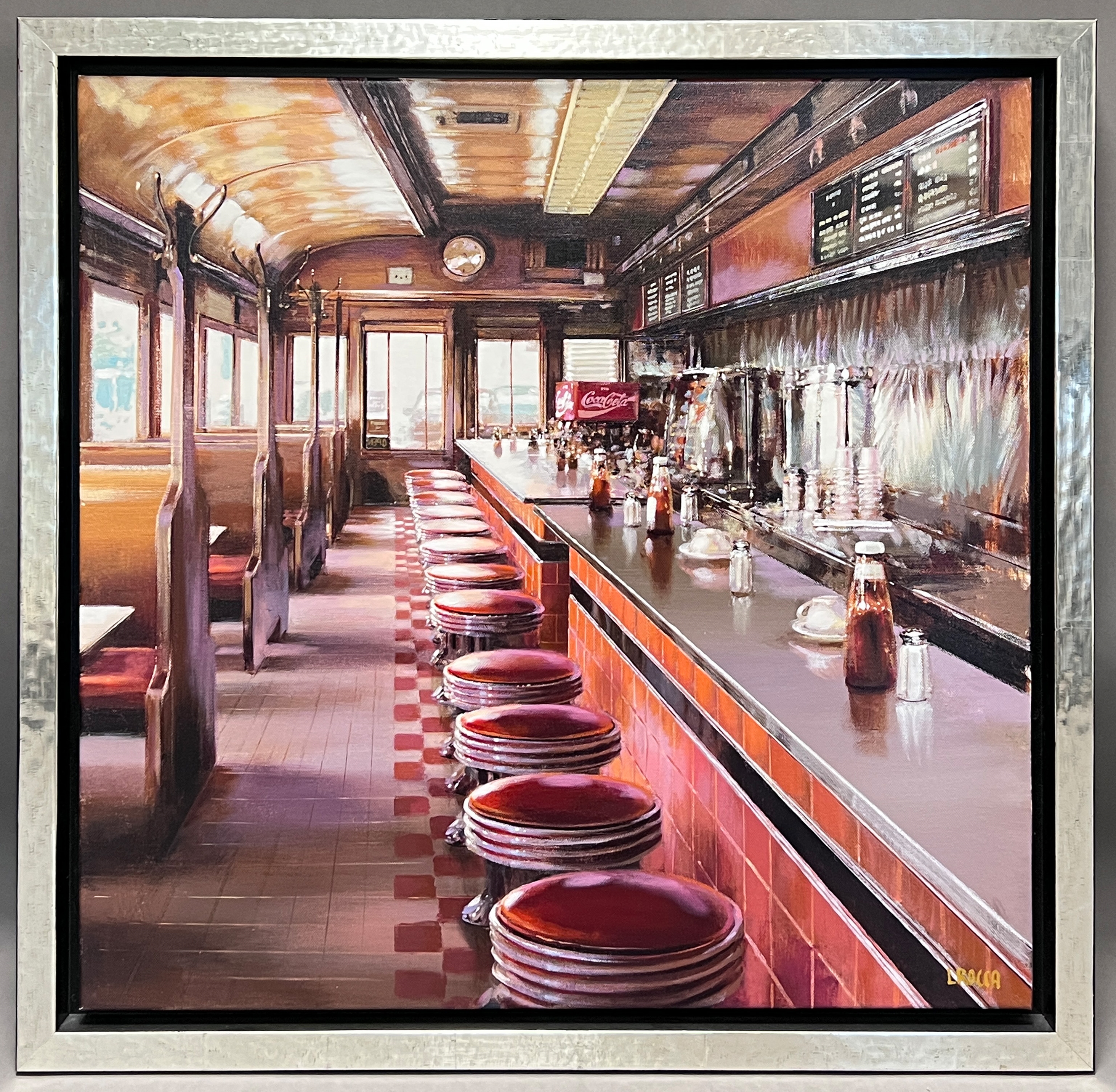 Luigi Rocca | Jeff's Diner Before Breakfast (2013) | MutualArt