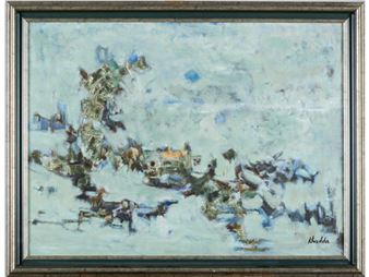 Tableaux & Art du XXème - Mohammed Khadda