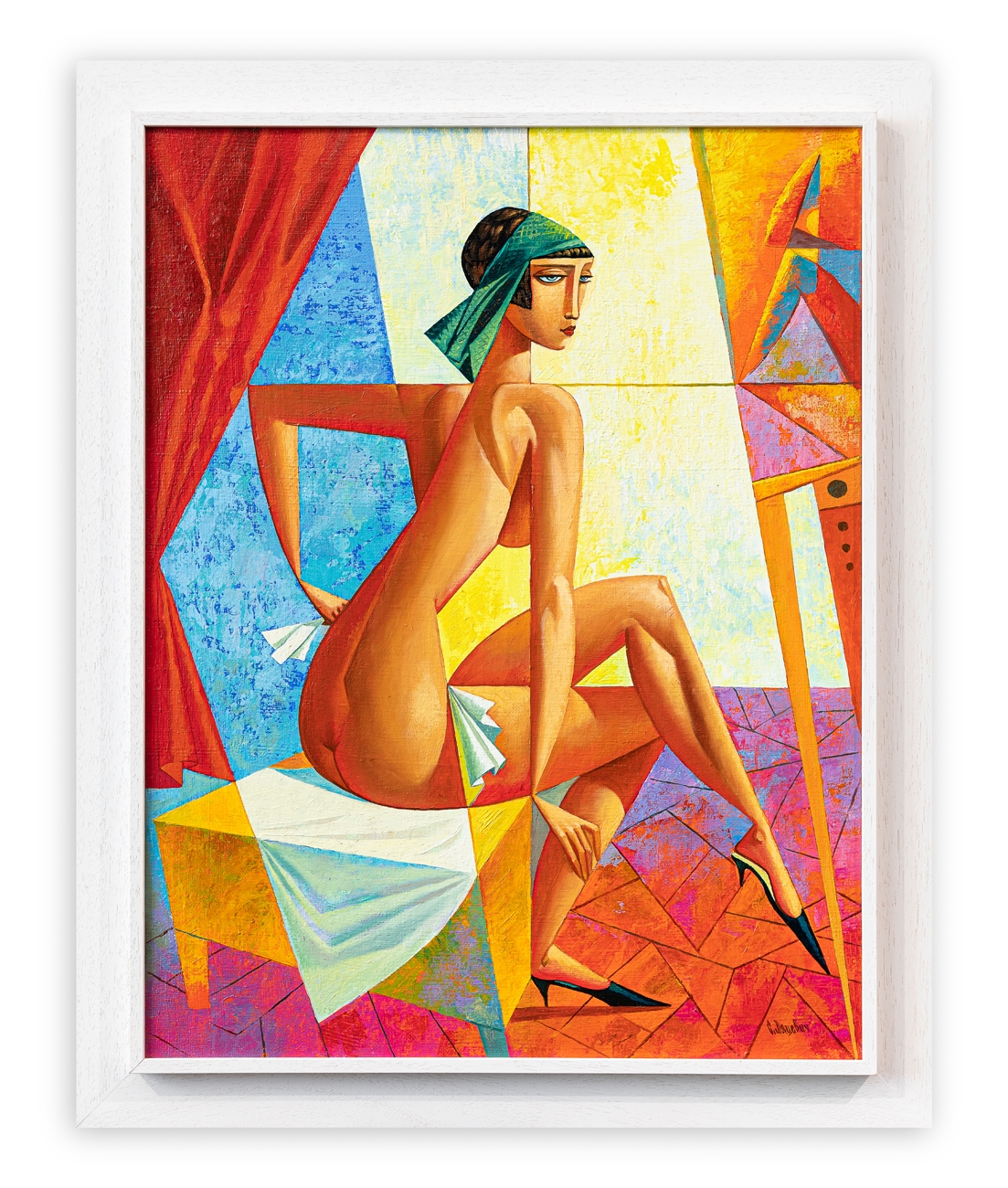 Artwork by Serg Ljacevich, Model, Made of oil on canvas