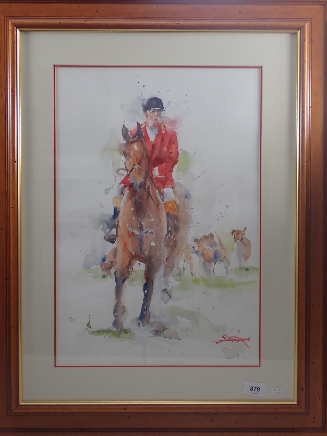 Roger Simpson | Roger Simpson - huntsman & hounds, xcm | MutualArt