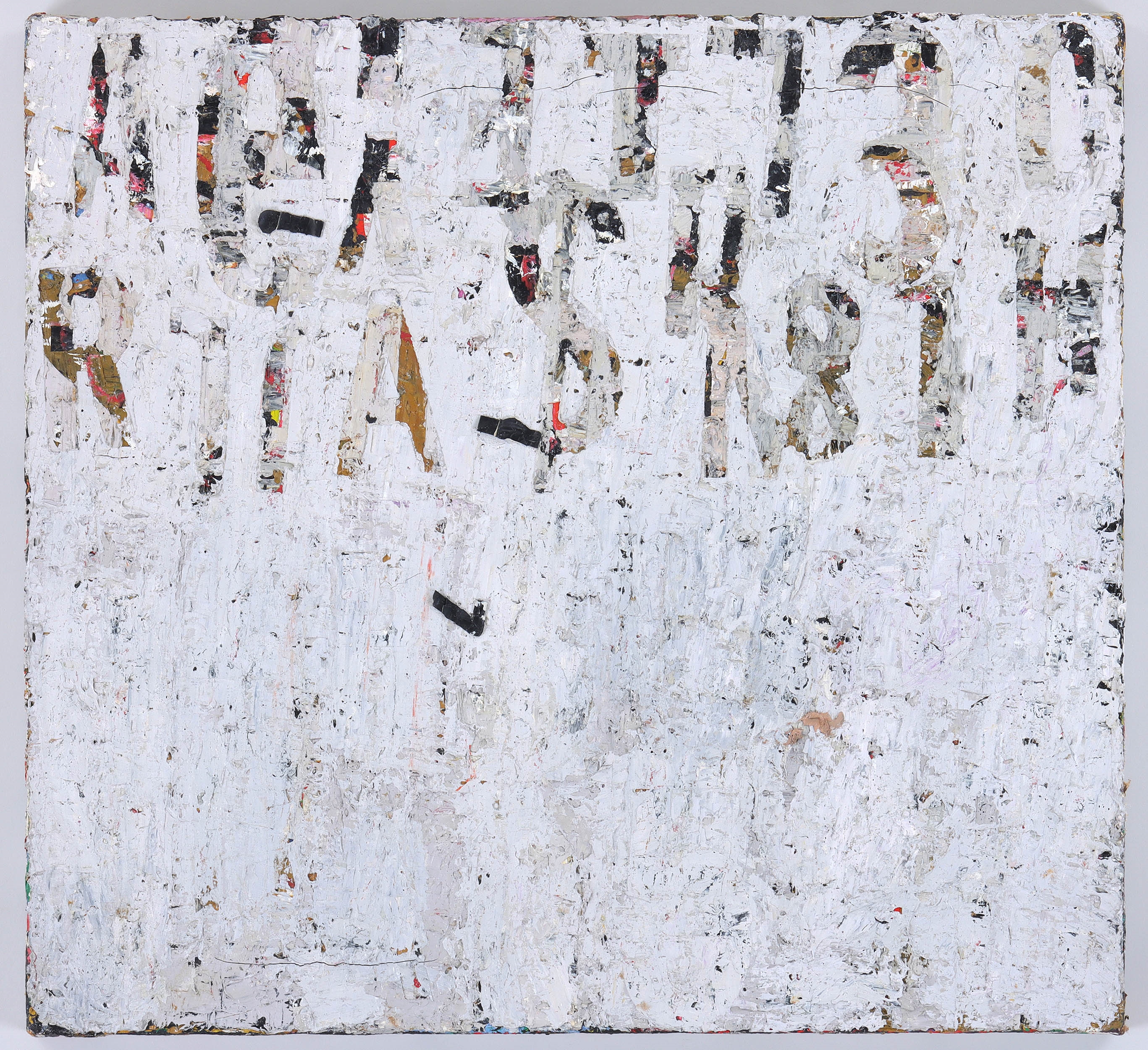 Artwork by Yvonne Wesser, British/American, Made of oil and mixed media on canvas