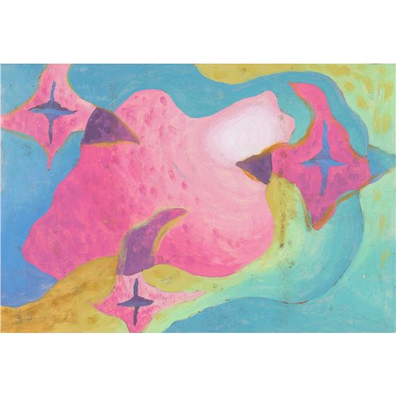 Untitled (Abstract by Hernando Ocampo, dated '52