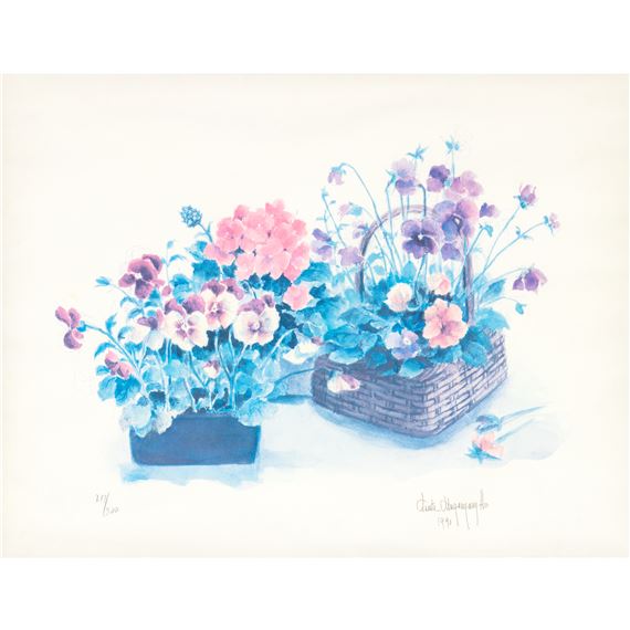 A print from the 'Vancouver Watercolour Flower' series