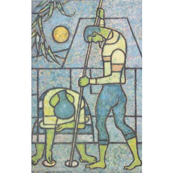 Untitled (Workers by Cenon Rivera, 1982