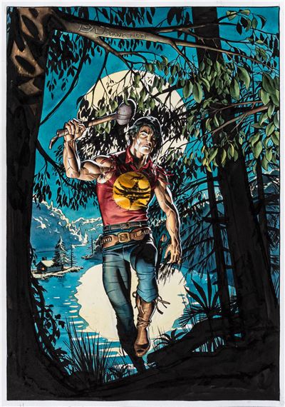 Zagor by Patrizio Evangelisti