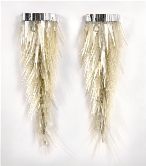 A pair of appliques, designed by Valentina Giovando - Valentina Giovando