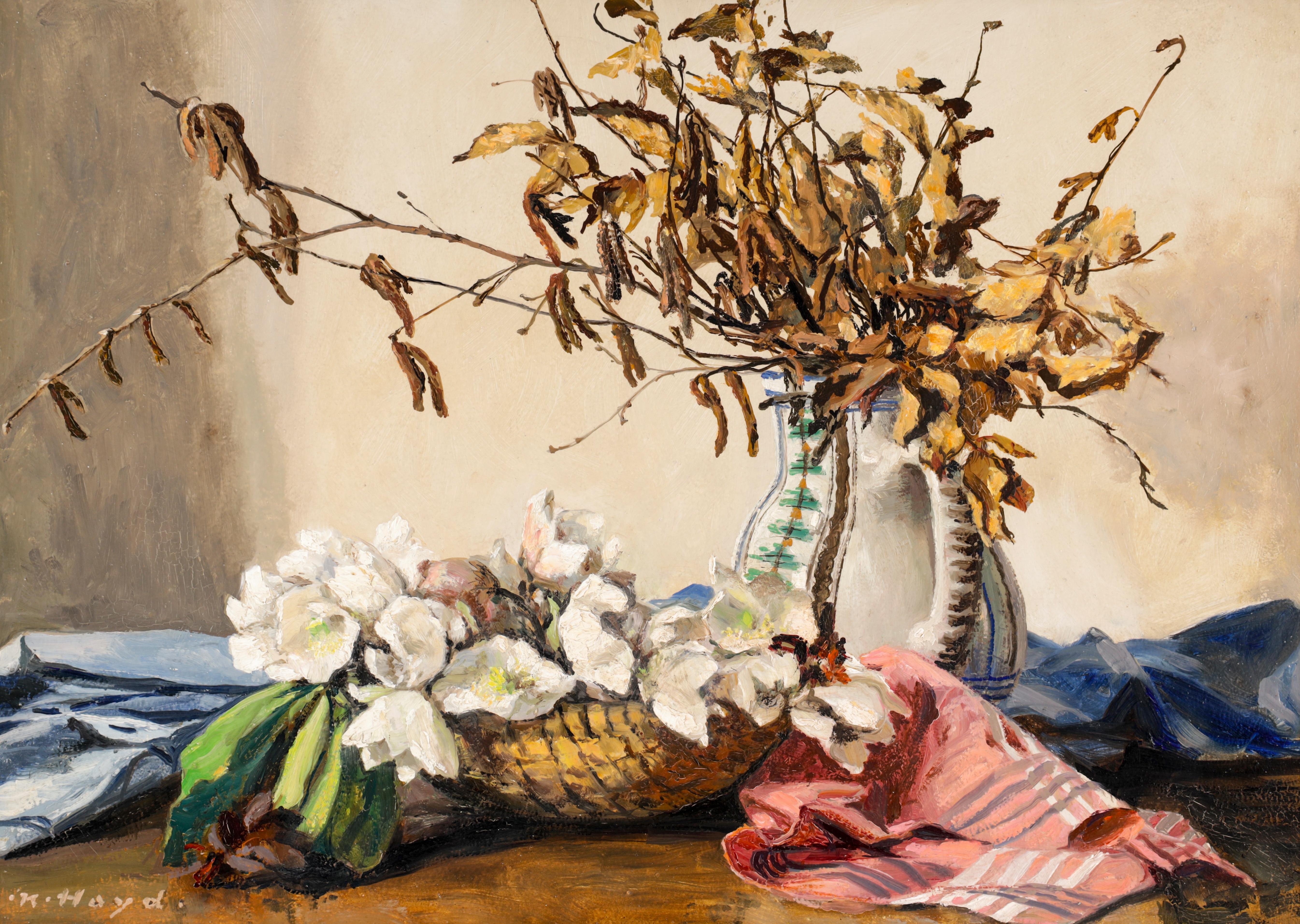 Karl Hayd | (Hainburg 1882-1945 Linz) Vorfrühlingshaftes Stillleben ...