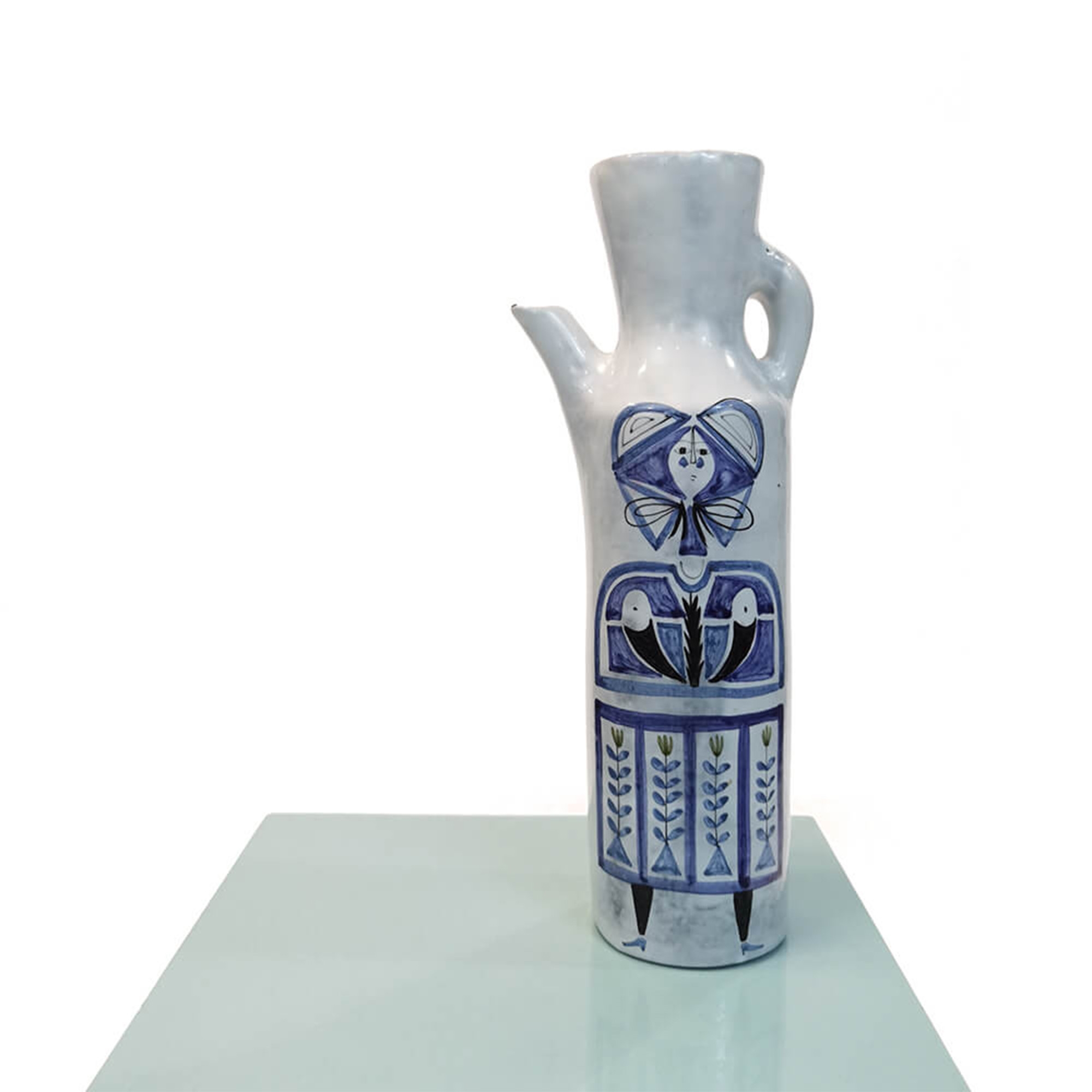 Roger Capron | Rare Ceramic Bottle by Roger Caprona (1960s) | MutualArt
