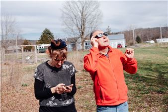 Hiding in Hudson: Photographs of the 2024 Solar Eclipse in New York