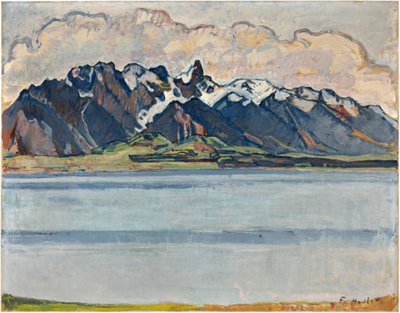 Thunersee mit Stockhornkette