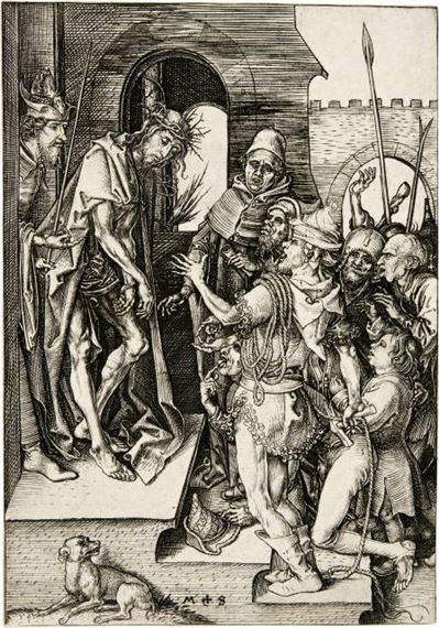 Christus wird dem Volke gezeigt - Ecce Homo Sheet 7 from the series "The Passion of Christ