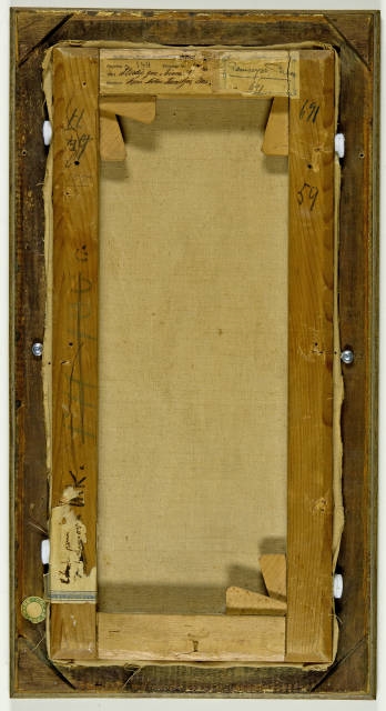 Artwork by Ferdinand Hodler, Einmütigkeit, Made of oil on paper over canvas