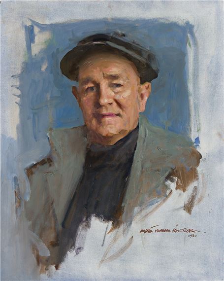 Portrait of Romare Bearden by Everett Raymond Kinstler, 1980