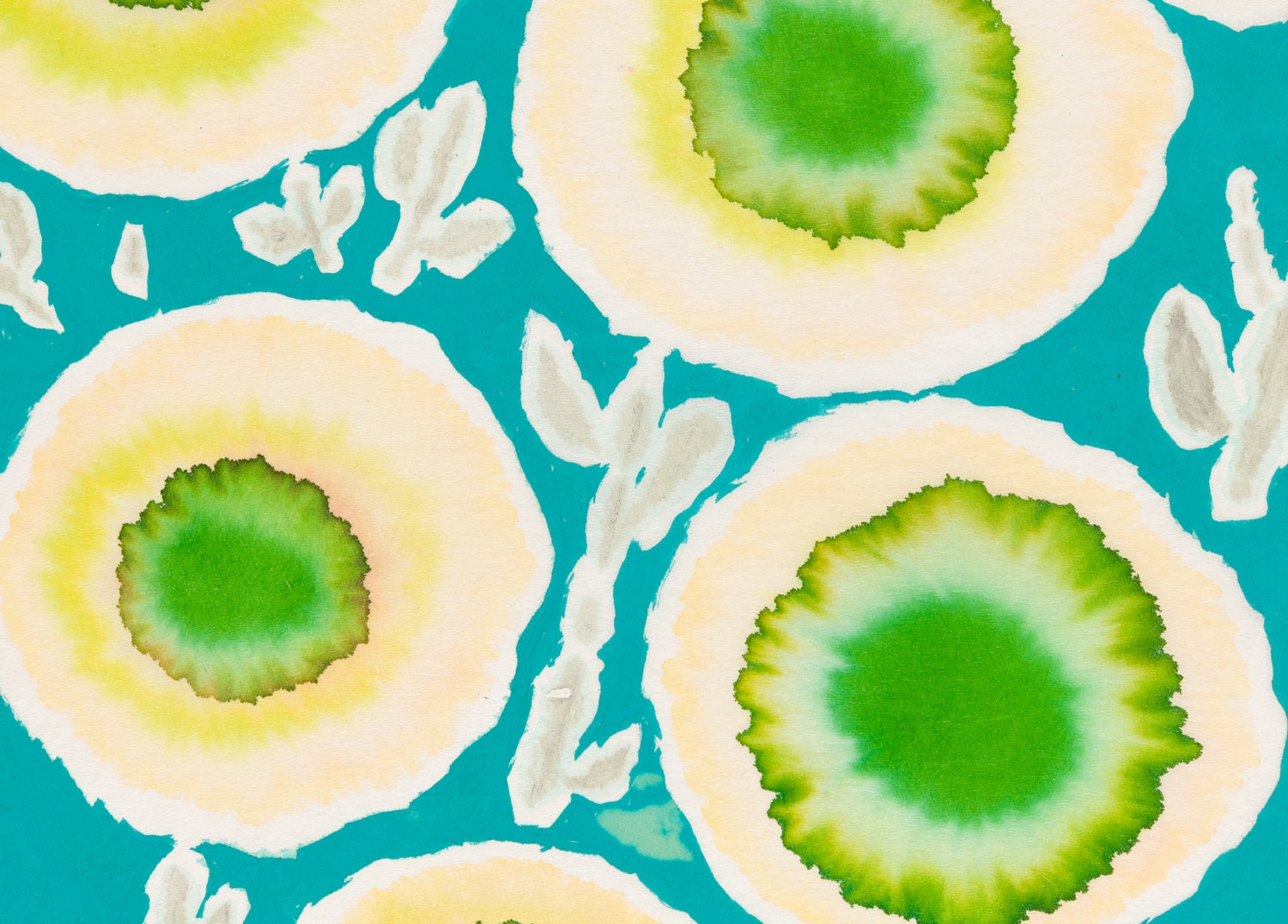 Artwork by Jerzy Rosolowicz, From the series: 'Unhappy, Made of watercolour, gouache/paper