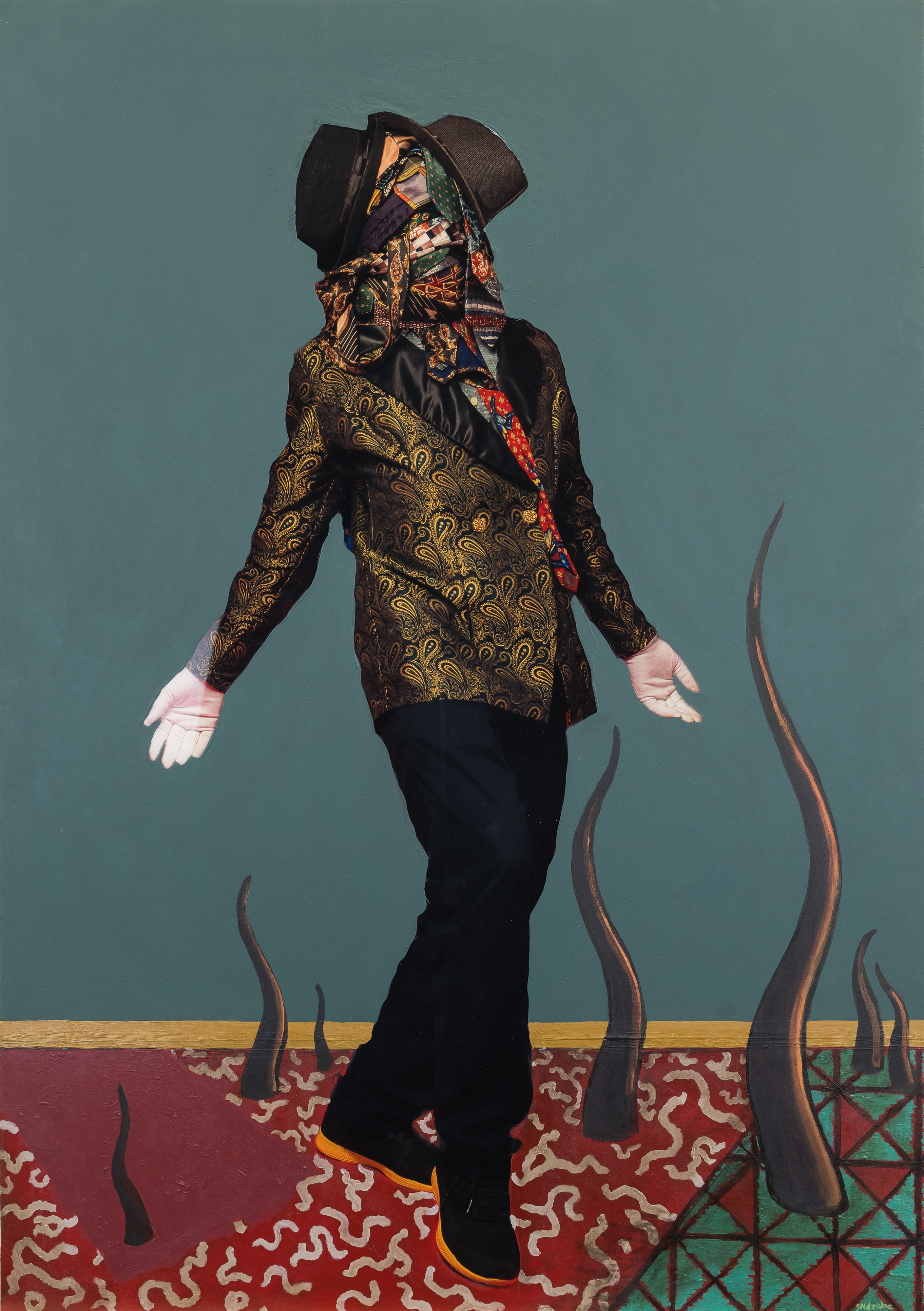 Simphiwe Ndzube | Becoming I (2014) | MutualArt