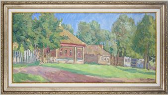 Countryside landscape - Blokhin Ivan Semenovich