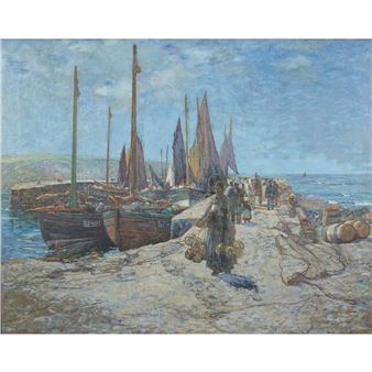 PORTSOY HARBOUR - Robert McGown Coventry