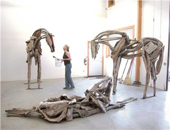 Deborah Butterfield: New Sculpture - Haines Gallery