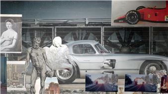 Sara Cwynar: Baby Blue Benzo - David Zwirner, New York (52 Walker)