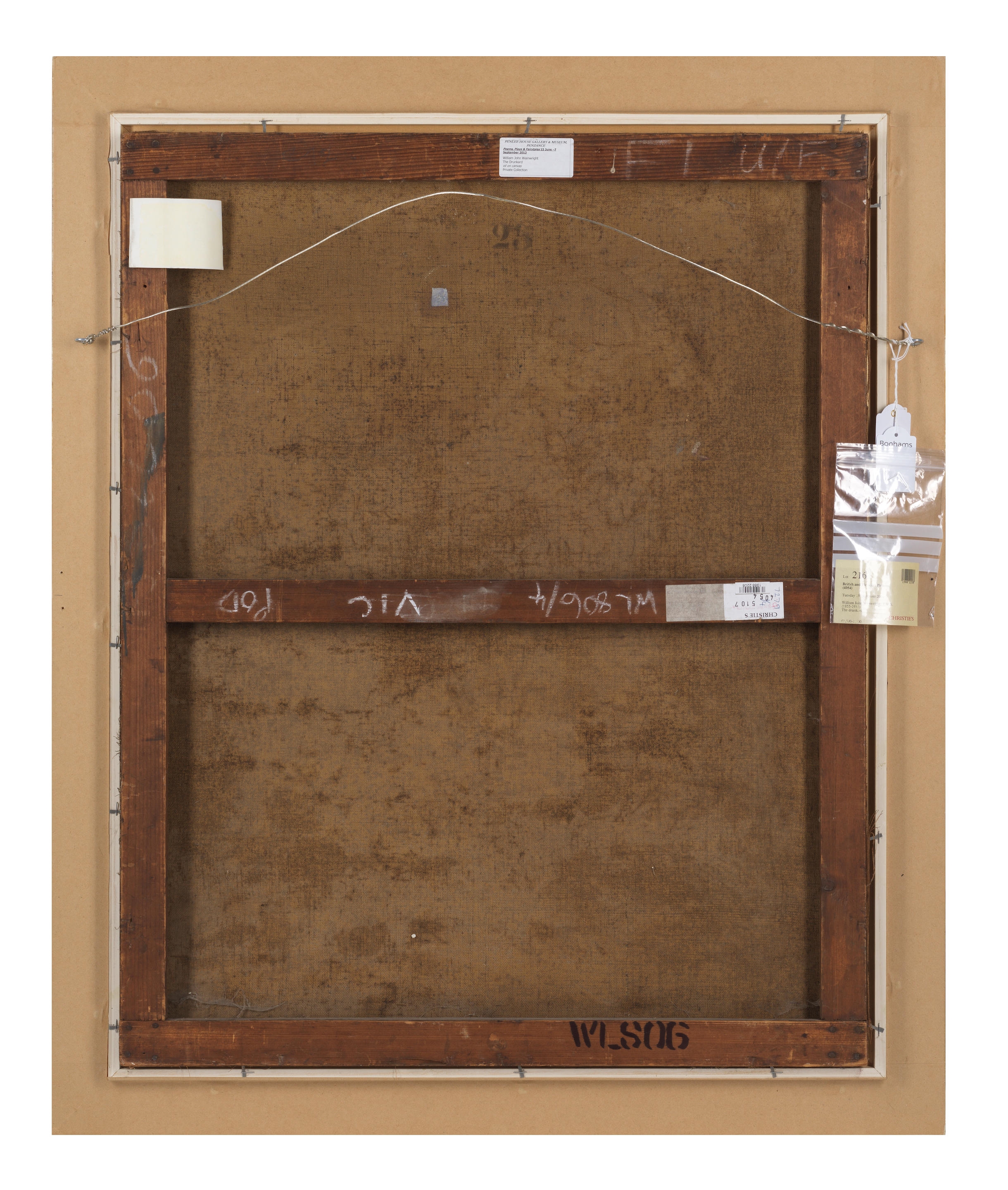 Artwork by William John Wainwright, The drunkard, Made of oil on canvas