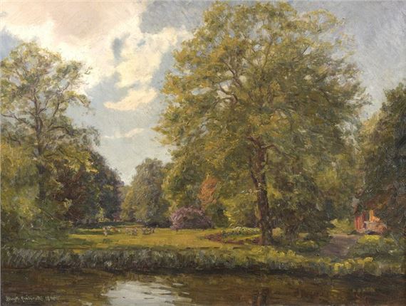 Pond in the Forest by Henryk Grabiński, 1890