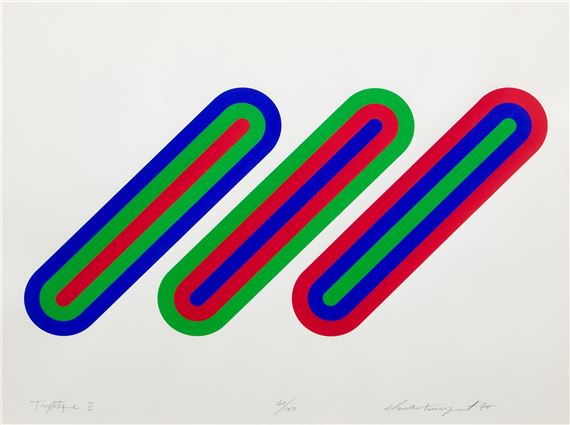 Claude Tousignant | Triptyque II (1970) | MutualArt