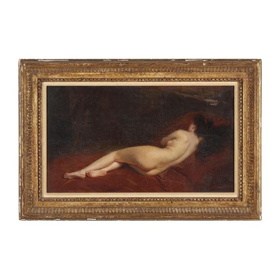 An Odalisque by Bernhard Zickendraht, 1898