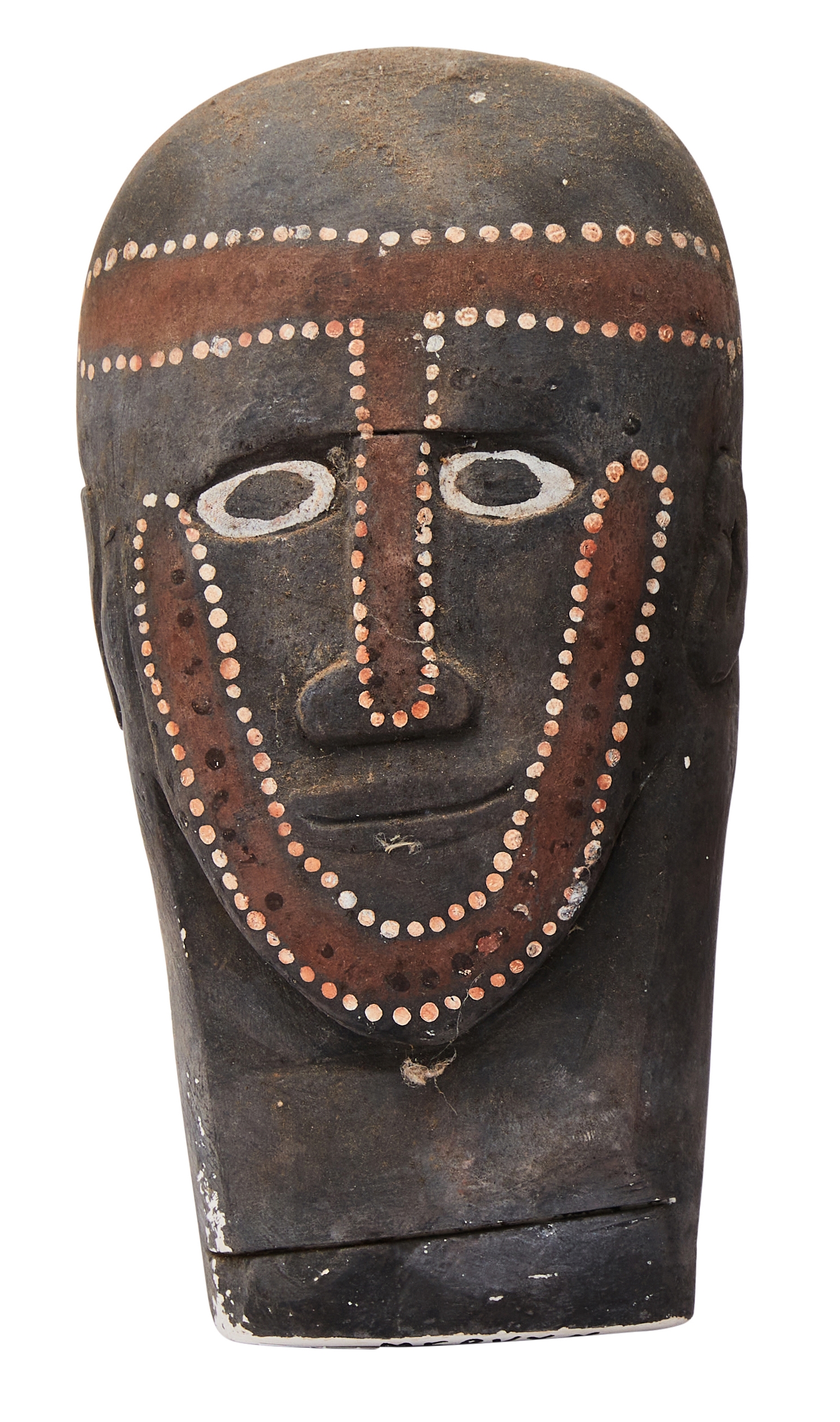 Artwork by Matthew Gilbert, Head, Made of plaster