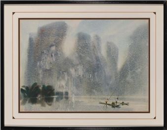 A Chinese School Painting by Fu Guanggeng
20th Century - Fu Guanggeng
