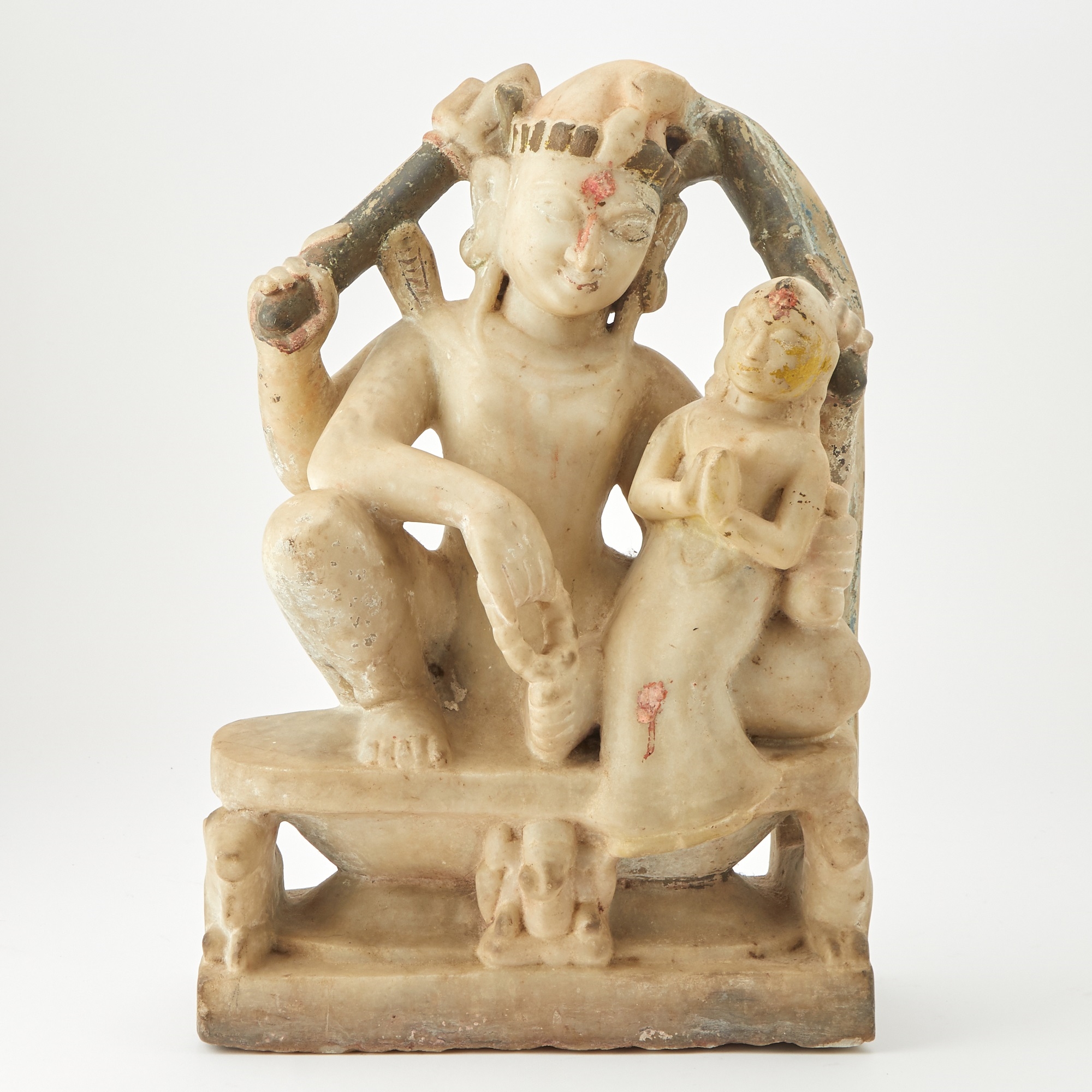 Artwork by Indian School, 18th Century, Indian Alabaster Figure of Vishnu18th century or earlier