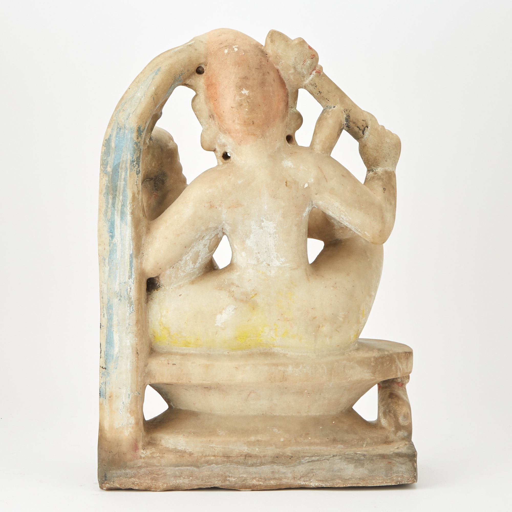 Artwork by Indian School, 18th Century, Indian Alabaster Figure of Vishnu18th century or earlier
