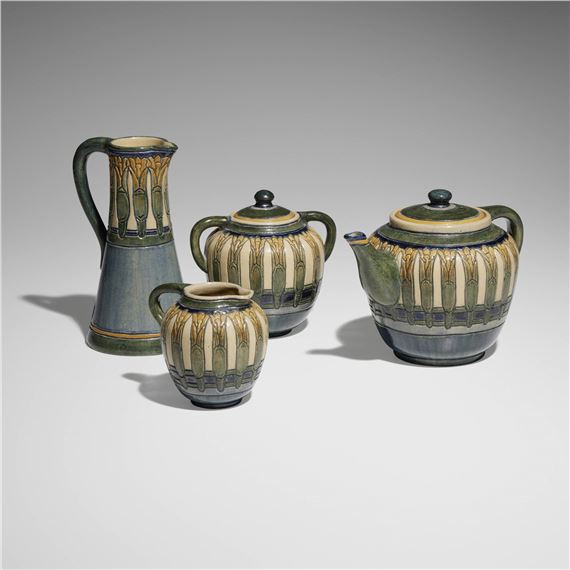 Henrietta Davidson Bailey | Rare and Early tea set with wheat motif ...