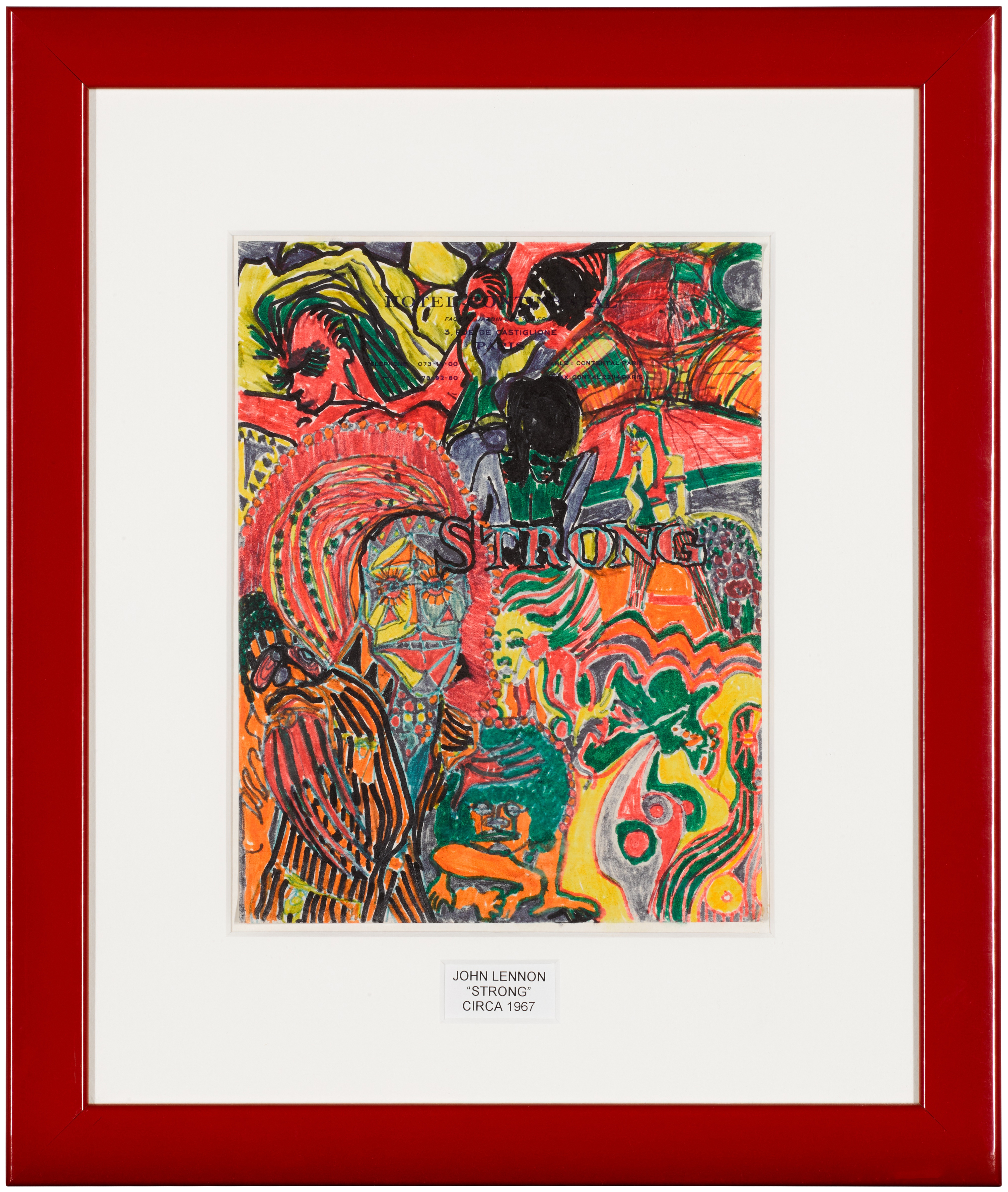 John Lennon | Strong (Circa 1967) | MutualArt